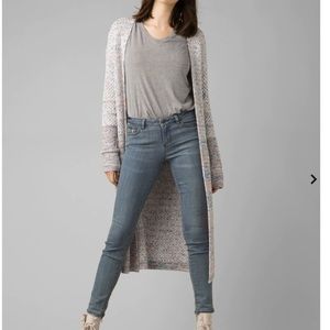 Prana Greta Cardigan Long Duster Style  small
